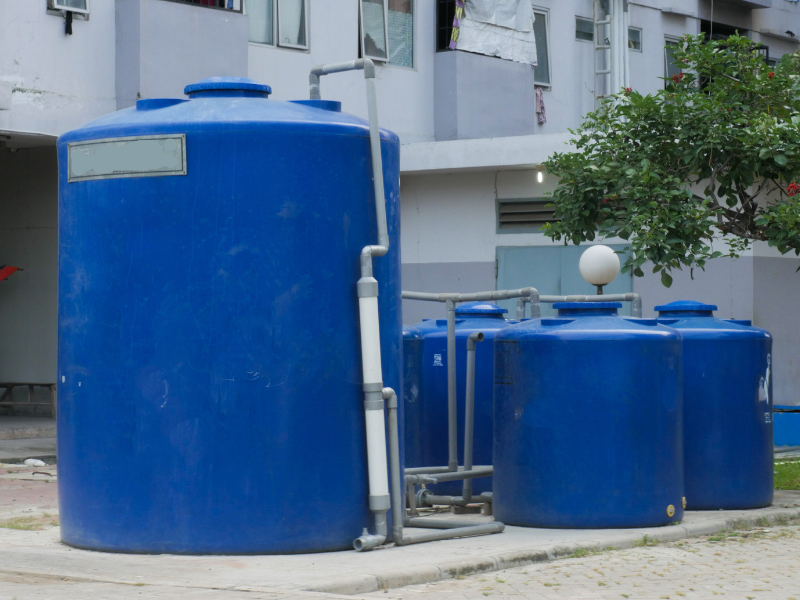 Limpeza de caixa d'água